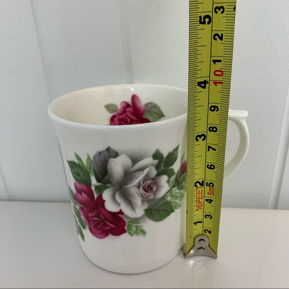 Elite Fine Bone China Roses Mug - Made in England - Picture 6 of 10
